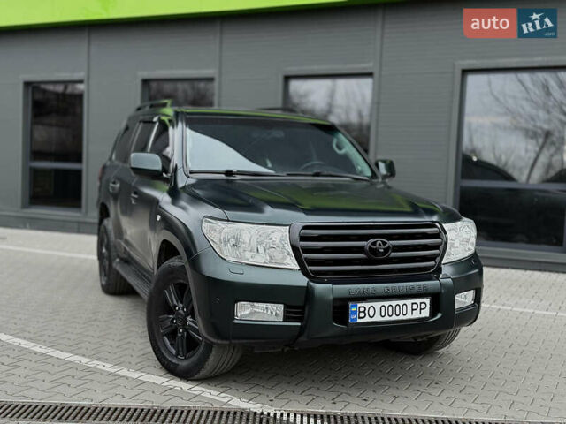 Зеленый Тойота Ленд Крузер, объемом двигателя 4.5 л и пробегом 267 тыс. км за 22999 $, фото 5 на Automoto.ua