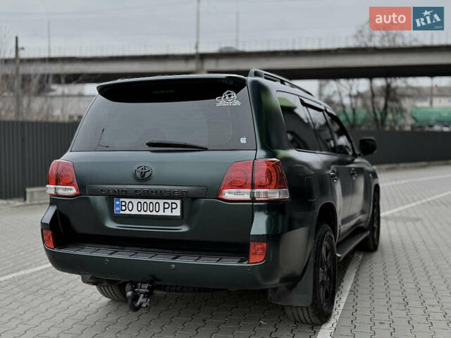 Зеленый Тойота Ленд Крузер, объемом двигателя 4.5 л и пробегом 267 тыс. км за 22999 $, фото 51 на Automoto.ua