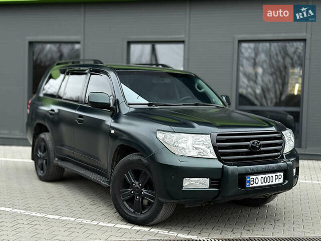 Зеленый Тойота Ленд Крузер, объемом двигателя 4.5 л и пробегом 267 тыс. км за 22999 $, фото 9 на Automoto.ua