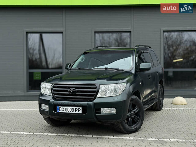 Зеленый Тойота Ленд Крузер, объемом двигателя 4.5 л и пробегом 267 тыс. км за 22999 $, фото 21 на Automoto.ua
