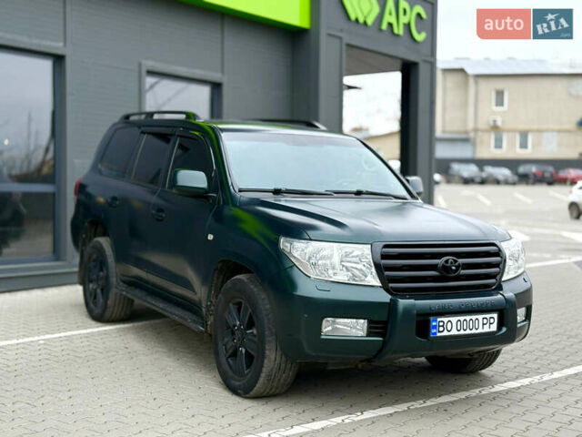 Зеленый Тойота Ленд Крузер, объемом двигателя 4.5 л и пробегом 267 тыс. км за 22999 $, фото 30 на Automoto.ua