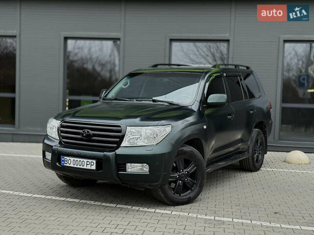 Зеленый Тойота Ленд Крузер, объемом двигателя 4.5 л и пробегом 267 тыс. км за 22999 $, фото 11 на Automoto.ua