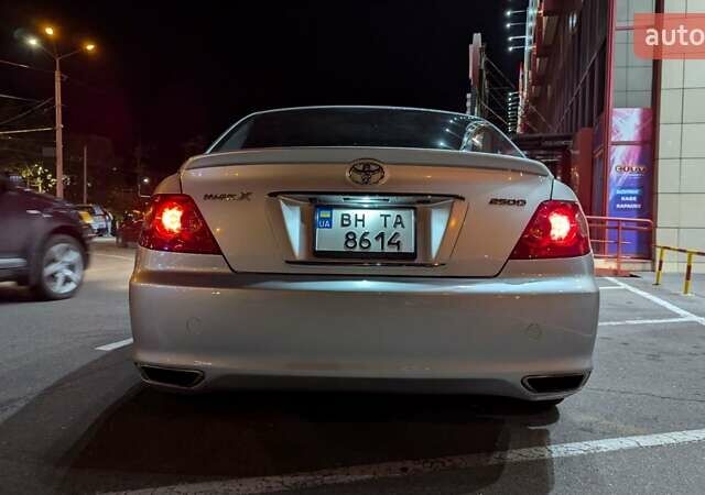 Серый Тойота Марк X, объемом двигателя 2.5 л и пробегом 190 тыс. км за 10100 $, фото 21 на Automoto.ua