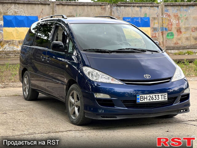 Синий Тойота Превиа, объемом двигателя 2 л и пробегом 276 тыс. км за 7400 $, фото 2 на Automoto.ua