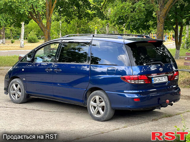 Синий Тойота Превиа, объемом двигателя 2 л и пробегом 276 тыс. км за 7400 $, фото 4 на Automoto.ua