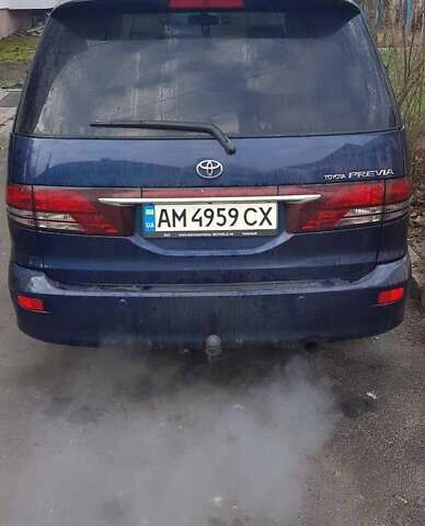 Синий Тойота Превиа, объемом двигателя 2 л и пробегом 390 тыс. км за 5500 $, фото 2 на Automoto.ua