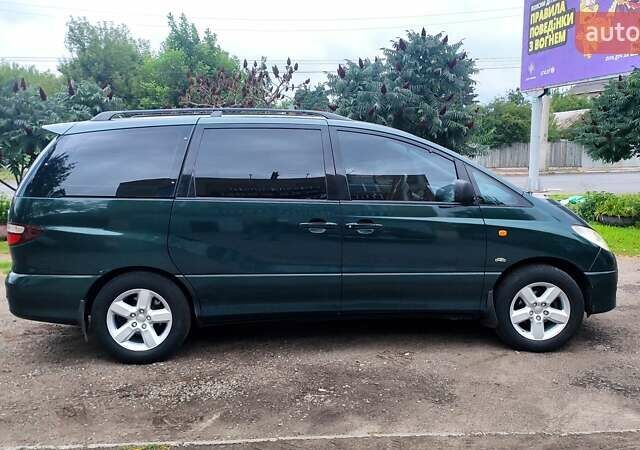 Зеленый Тойота Превиа, объемом двигателя 2 л и пробегом 475 тыс. км за 6000 $, фото 1 на Automoto.ua