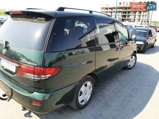 Зеленый Тойота Превиа, объемом двигателя 2 л и пробегом 350 тыс. км за 6200 $, фото 1 на Automoto.ua