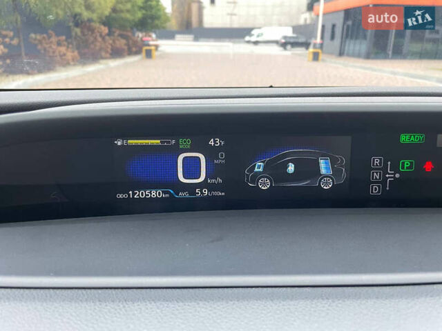 Белый Тойота Приус, объемом двигателя 1.8 л и пробегом 120 тыс. км за 15900 $, фото 16 на Automoto.ua