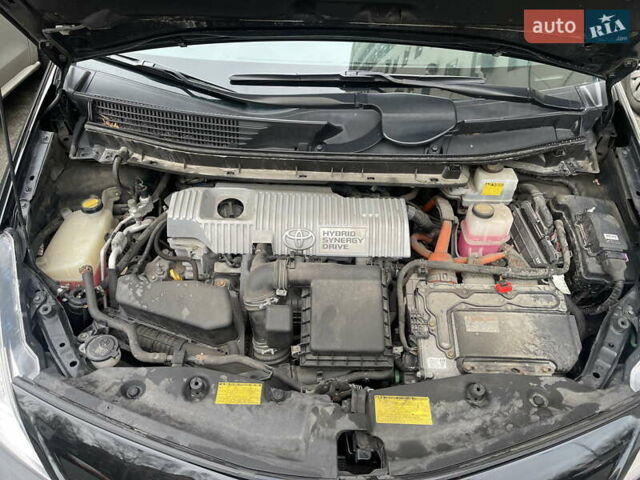 Черный Тойота Приус, объемом двигателя 1.8 л и пробегом 190 тыс. км за 13100 $, фото 15 на Automoto.ua