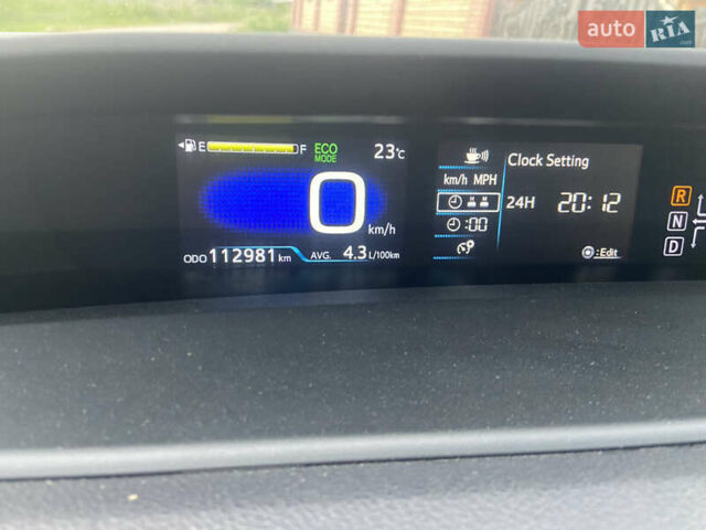 Черный Тойота Приус, объемом двигателя 1.8 л и пробегом 119 тыс. км за 15750 $, фото 11 на Automoto.ua