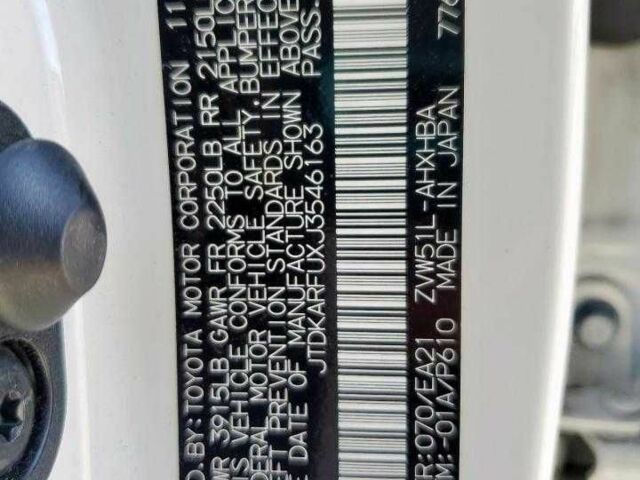 Черный Тойота Приус, объемом двигателя 1.8 л и пробегом 67 тыс. км за 5000 $, фото 11 на Automoto.ua