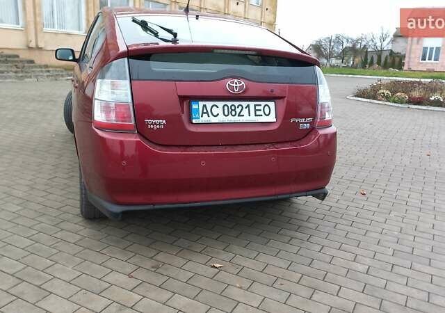 Красный Тойота Приус, объемом двигателя 1.5 л и пробегом 226 тыс. км за 6500 $, фото 14 на Automoto.ua
