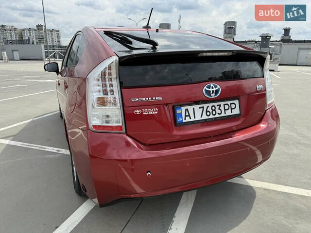 Красный Тойота Приус, объемом двигателя 1.8 л и пробегом 296 тыс. км за 9400 $, фото 8 на Automoto.ua