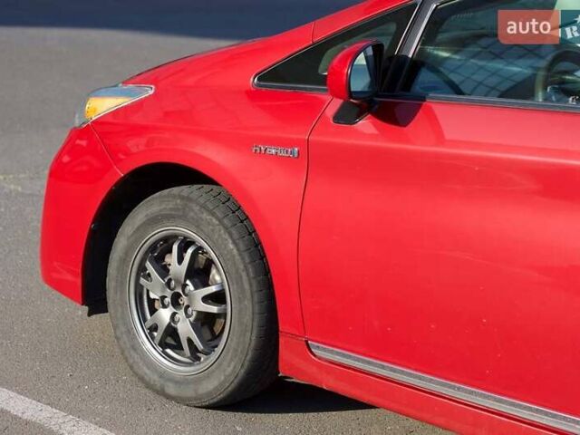 Красный Тойота Приус, объемом двигателя 1.8 л и пробегом 176 тыс. км за 10800 $, фото 5 на Automoto.ua