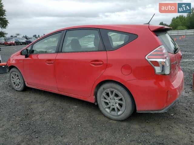 Красный Тойота Приус, объемом двигателя 1.8 л и пробегом 128 тыс. км за 2400 $, фото 1 на Automoto.ua