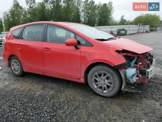 Красный Тойота Приус, объемом двигателя 1.8 л и пробегом 128 тыс. км за 2400 $, фото 3 на Automoto.ua