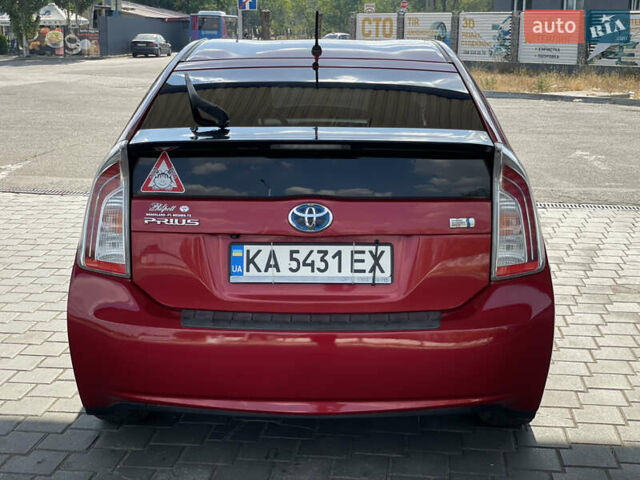 Красный Тойота Приус, объемом двигателя 1.8 л и пробегом 190 тыс. км за 11500 $, фото 8 на Automoto.ua