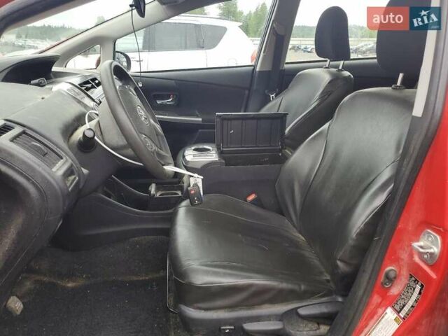 Красный Тойота Приус, объемом двигателя 1.8 л и пробегом 128 тыс. км за 2400 $, фото 6 на Automoto.ua