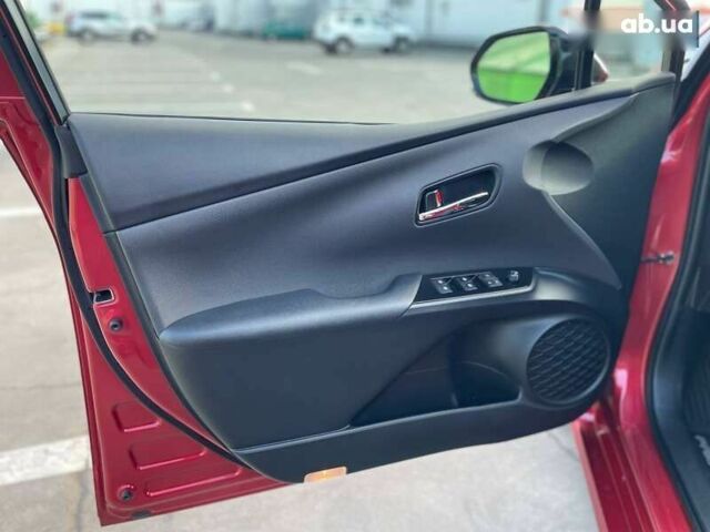 Красный Тойота Приус, объемом двигателя 1.8 л и пробегом 136 тыс. км за 17800 $, фото 16 на Automoto.ua