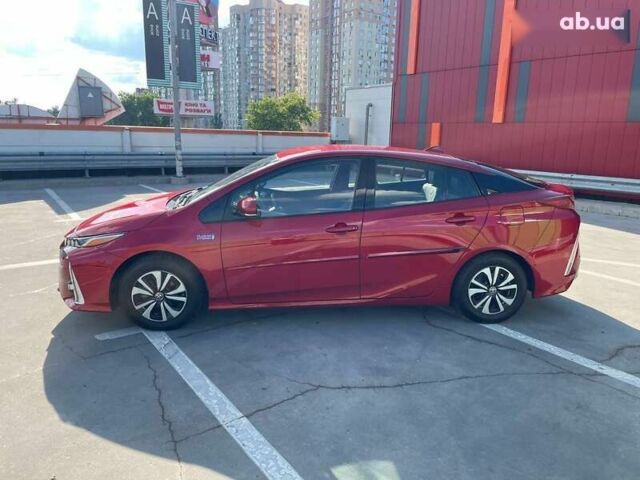 Красный Тойота Приус, объемом двигателя 1.8 л и пробегом 136 тыс. км за 17800 $, фото 8 на Automoto.ua