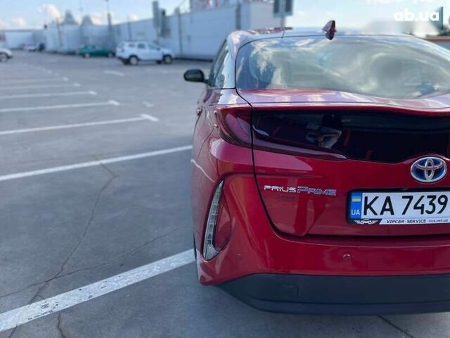 Красный Тойота Приус, объемом двигателя 1.8 л и пробегом 136 тыс. км за 17800 $, фото 9 на Automoto.ua