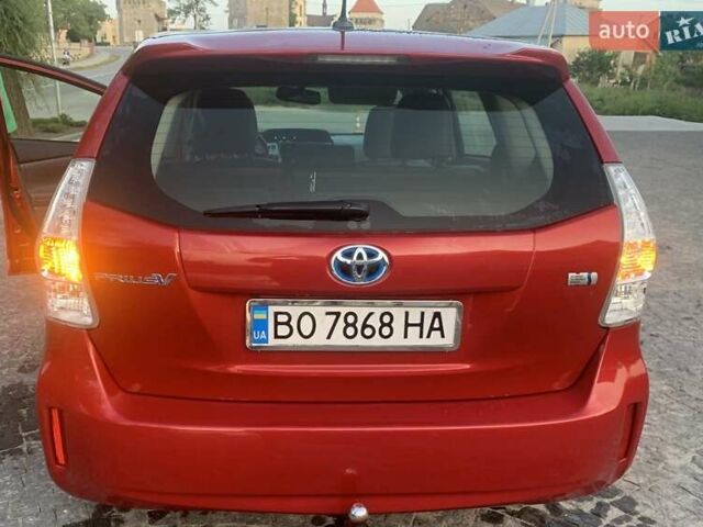 Красный Тойота Приус, объемом двигателя 1.8 л и пробегом 222 тыс. км за 13900 $, фото 26 на Automoto.ua