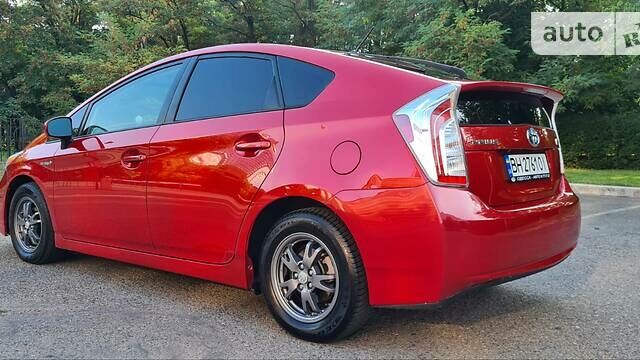 Красный Тойота Приус, объемом двигателя 1.8 л и пробегом 252 тыс. км за 10300 $, фото 30 на Automoto.ua