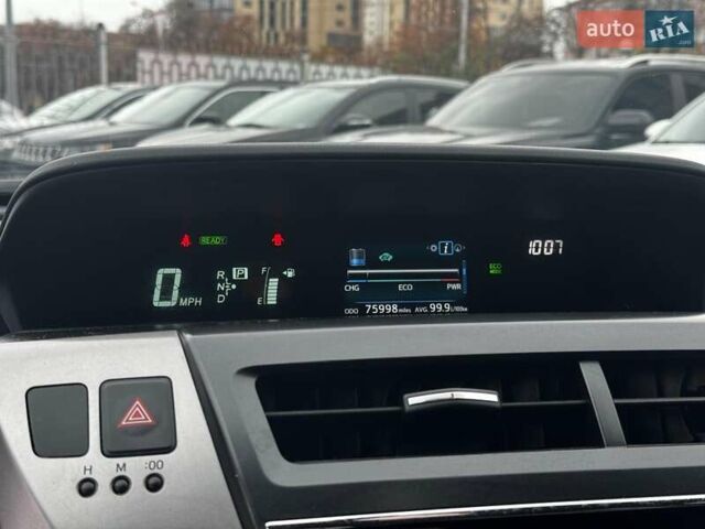 Серый Тойота Приус, объемом двигателя 1.8 л и пробегом 122 тыс. км за 15490 $, фото 12 на Automoto.ua