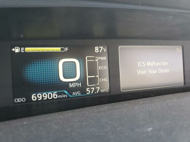 Серый Тойота Приус, объемом двигателя 1.8 л и пробегом 112 тыс. км за 12600 $, фото 8 на Automoto.ua