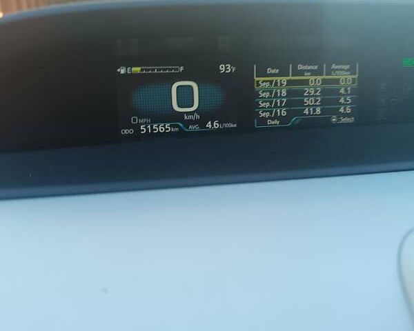 Серый Тойота Приус, объемом двигателя 1.8 л и пробегом 51 тыс. км за 20500 $, фото 58 на Automoto.ua