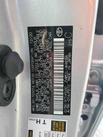 Серый Тойота Приус, объемом двигателя 1.8 л и пробегом 92 тыс. км за 3900 $, фото 11 на Automoto.ua