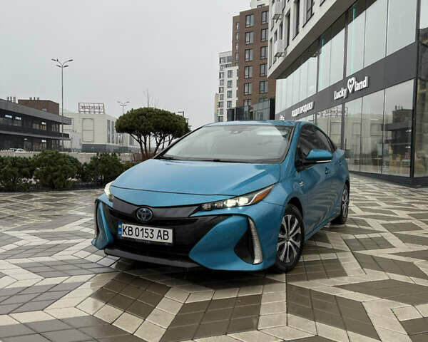 Синий Тойота Приус, объемом двигателя 1.8 л и пробегом 60 тыс. км за 20000 $, фото 1 на Automoto.ua