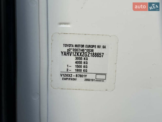 Білий Тойота Proace, об'ємом двигуна 0 л та пробігом 176 тис. км за 18999 $, фото 29 на Automoto.ua