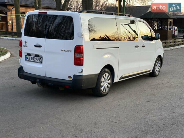 Белый Тойота Proace, объемом двигателя 2 л и пробегом 177 тыс. км за 18900 $, фото 5 на Automoto.ua
