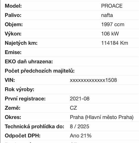 Тойота Proace 2021 у Івано-Франківську на Automoto.ua Білий Тойота Proace, об'ємом двигуна 2 л та пробігом 114 тис. км за 19950 $, фото 192 на Automoto.ua