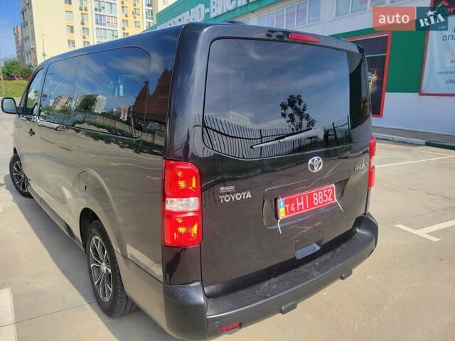 Чорний Тойота Proace, об'ємом двигуна 2 л та пробігом 230 тис. км за 26000 $, фото 10 на Automoto.ua