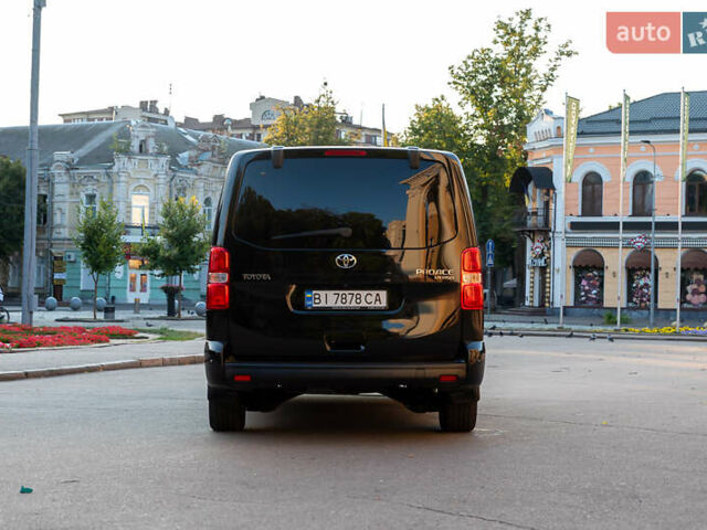 Черный Тойота Proace, объемом двигателя 2 л и пробегом 40 тыс. км за 47800 $, фото 7 на Automoto.ua