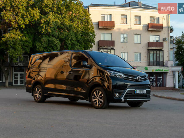 Черный Тойота Proace, объемом двигателя 2 л и пробегом 40 тыс. км за 47800 $, фото 8 на Automoto.ua