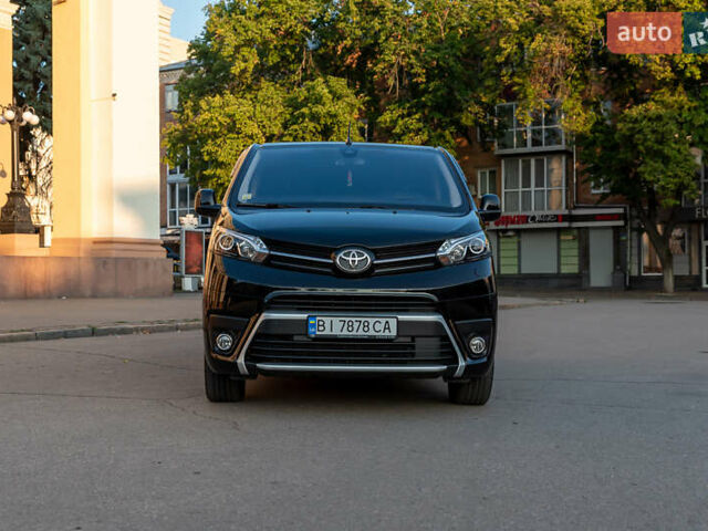 Черный Тойота Proace, объемом двигателя 2 л и пробегом 40 тыс. км за 47800 $, фото 6 на Automoto.ua