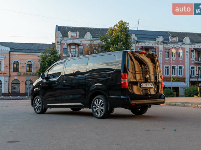 Черный Тойота Proace, объемом двигателя 2 л и пробегом 40 тыс. км за 47800 $, фото 3 на Automoto.ua