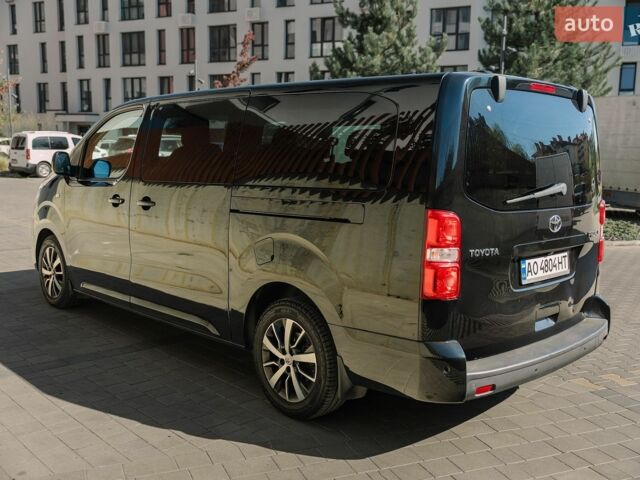 Черный Тойота Proace, объемом двигателя 2 л и пробегом 333 тыс. км за 28000 $, фото 8 на Automoto.ua