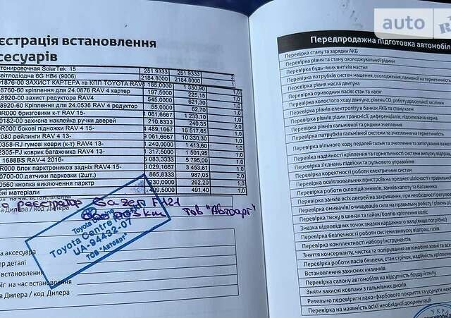 Білий Тойота РАВ 4, об'ємом двигуна 2 л та пробігом 28 тис. км за 26700 $, фото 8 на Automoto.ua