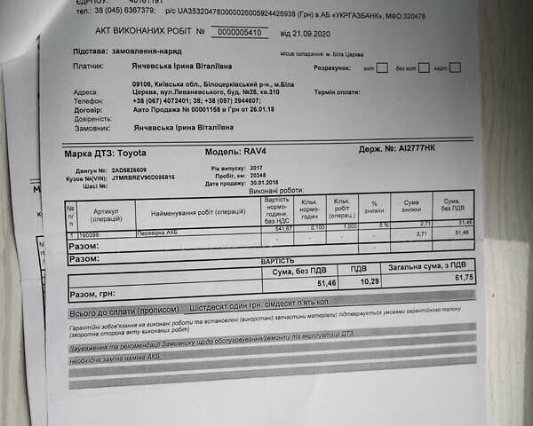 Белый Тойота РАВ 4, объемом двигателя 2.23 л и пробегом 63 тыс. км за 25200 $, фото 30 на Automoto.ua