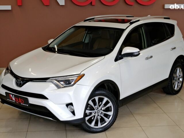 Тойота РАВ 4 2017 в Одессе на Automoto.ua Белый Тойота РАВ 4, объемом двигателя 2.5 л и пробегом 107 тыс. км за 23900 $, фото 1 на Automoto.ua