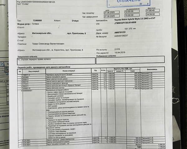 Білий Тойота РАВ 4, об'ємом двигуна 2.49 л та пробігом 160 тис. км за 28200 $, фото 33 на Automoto.ua