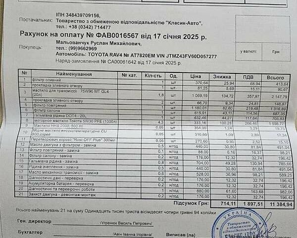 Белый Тойота РАВ 4, объемом двигателя 1.99 л и пробегом 21 тыс. км за 24950 $, фото 40 на Automoto.ua