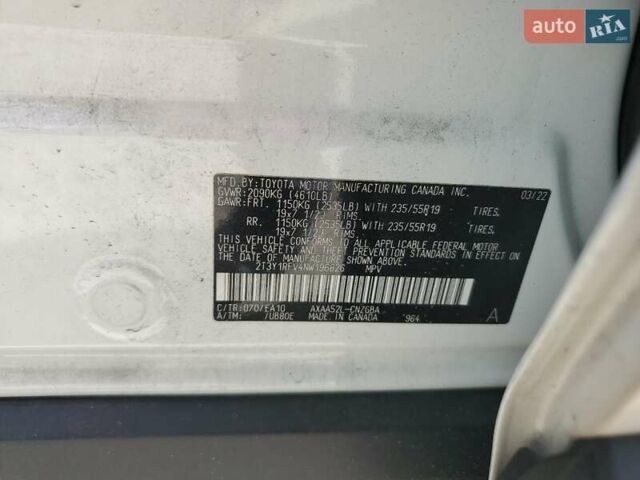 Белый Тойота РАВ 4, объемом двигателя 2.49 л и пробегом 143 тыс. км за 9000 $, фото 12 на Automoto.ua