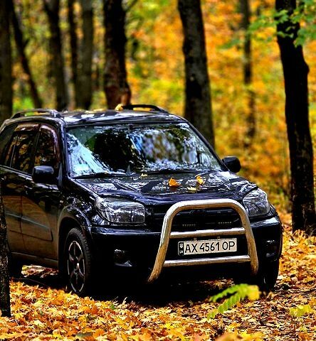 Черный Тойота РАВ 4, объемом двигателя 2 л и пробегом 224 тыс. км за 9000 $, фото 1 на Automoto.ua