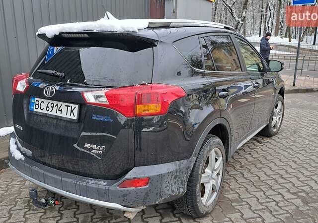 Черный Тойота РАВ 4, объемом двигателя 2.23 л и пробегом 210 тыс. км за 16500 $, фото 4 на Automoto.ua